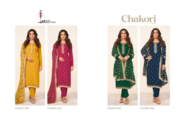 Eba Chakori 2 Embroidery Wear Designer Salwar Kameez Collection